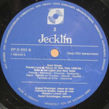 Jecklin-Disco 552 - Musique À La Cour De Versailles - Image 4