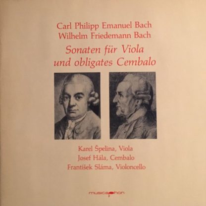 Bärenreiter-Musicaphon BM 30 SL 4117 - Sonaten Für Viola Und Obl