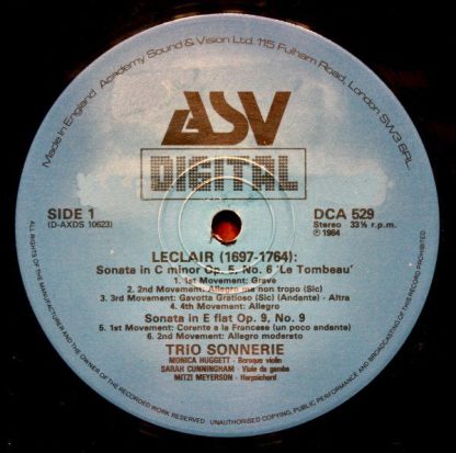 ASV Digital DCA 529 - Sonates For Violin And Basso Continuo - Image 3