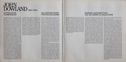 Deutsche Harmonia Mundi 1C 065-99 604 - Lachrimae • Pavanen • Ga - Image 3