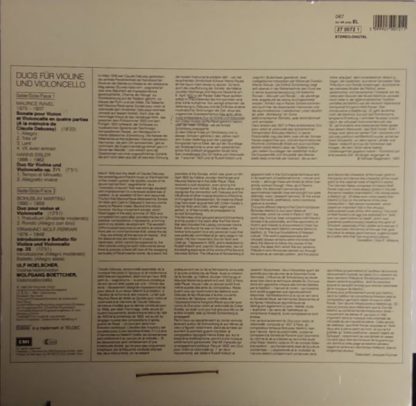 EMI 27 0072 1 - Duos Für Violine Und Violoncello - Image 2