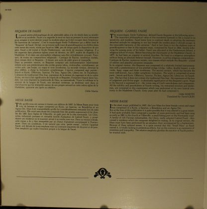 Forlane UM 6536 - Requiem Opus 48 / Messe Basse - Image 4