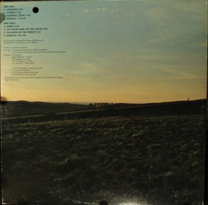 A&M Records SP 3034 - The Roger Kellaway Cello Quartet - Image 2