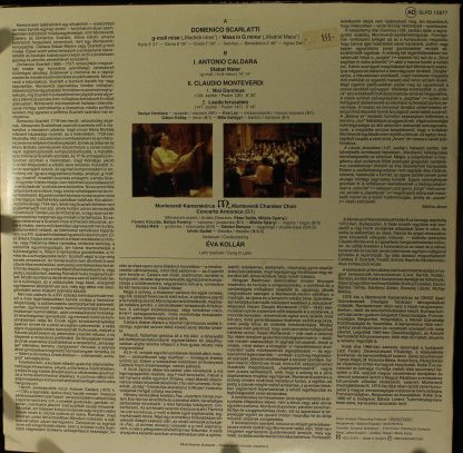 Hungaroton SLPD 12 877 - Madrid Mass - Stabat Mater - Psalms - Image 2