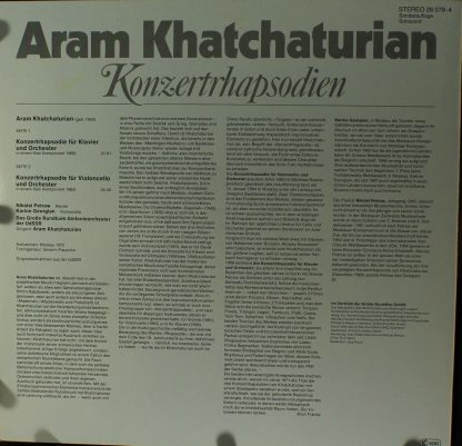 Eurodisc 26 079-4 - Konzertrhapsodien - Image 2