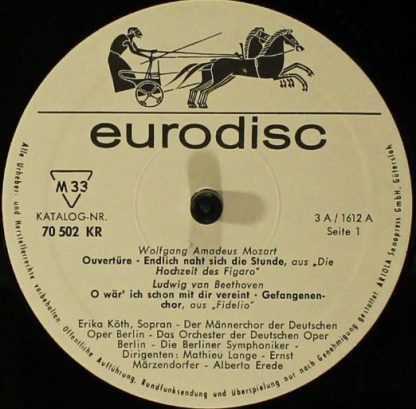 Eurodisc 70 502 KR - Die Deutsche Oper Berlin In Tokyo - Image 3