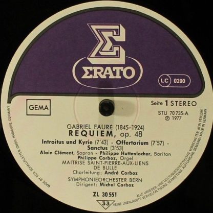 Erato ZL 30551 - Requiem - Image 3