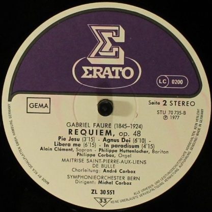 Erato ZL 30551 - Requiem - Image 4