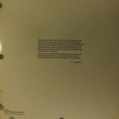 Not On Label TK0906-83/0806-83 - Die Treppenhaus-Konzerte, Auswa - Image 2