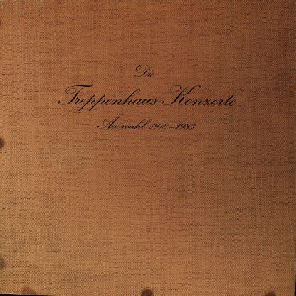 Not On Label TK0906-83/0806-83 - Die Treppenhaus-Konzerte, Auswa