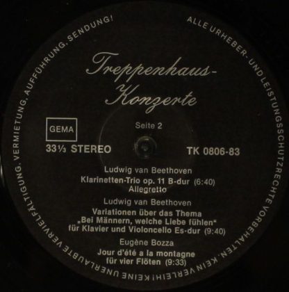 Not On Label TK0906-83/0806-83 - Die Treppenhaus-Konzerte, Auswa - Image 8