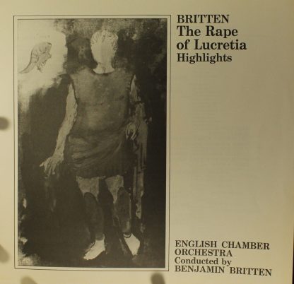 DECCA SET 537 - The Rape Of Lucretia Highlights - Image 3