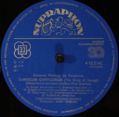 Supraphon 1412 2141-2 - The Song Of Songs - Image 8