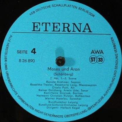 Eterna 8 26 889-890 - Moses Und Aron - Image 7