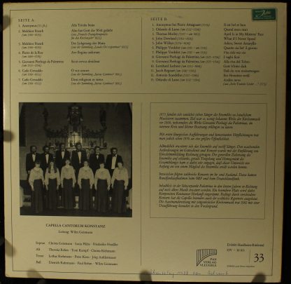 PAN Verlag Vleugels PAN OV-30 103 - Motetten Und Madrigale Der R - Image 2