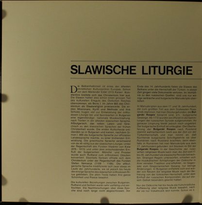 Balcanton FSM 53 305 - Slawische Liturgie (Teil 1) - Image 6