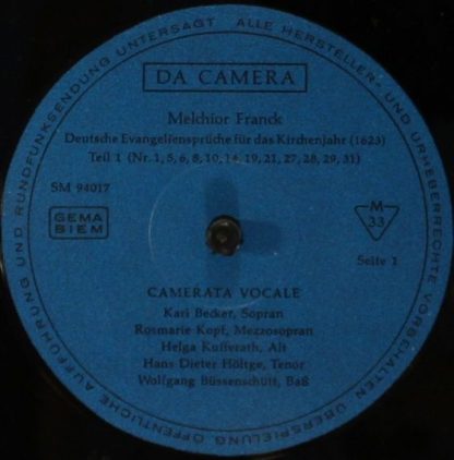 Da Camera SM 94017 - Evangeliensprüche - Image 4