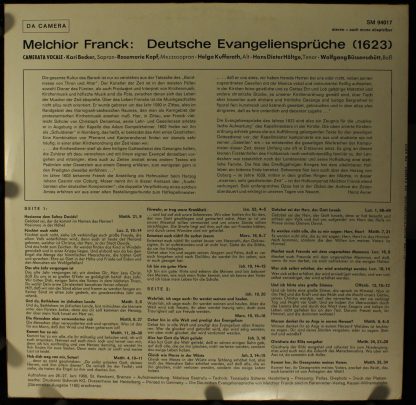 Da Camera SM 94017 - Evangeliensprüche - Image 2