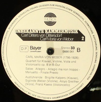 Bayer (2) 0666 512 - Unbekannte Kammermusik 4 - Image 4