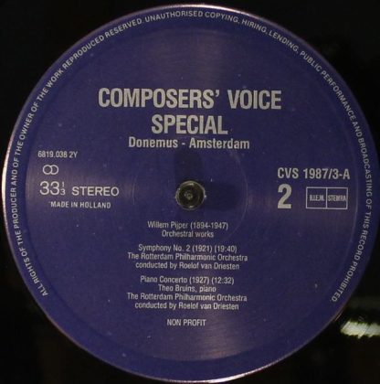 Composers' Voice CVS 1987/1 - Historic Recordings - Image 6