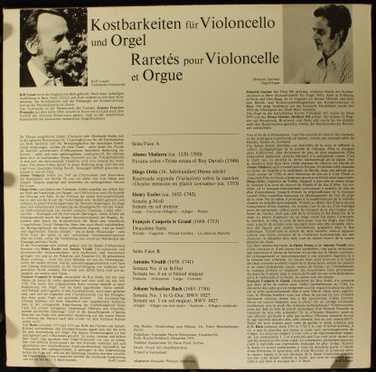Pelca PSR 40610 - Kostbarkeiten Für Violoncello Und Orgel - Image 2