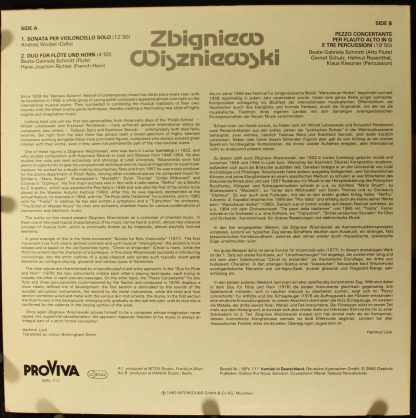 Pro Viva ISPV 111 - Sonata / Duo / Pezzo Concertante - Image 2
