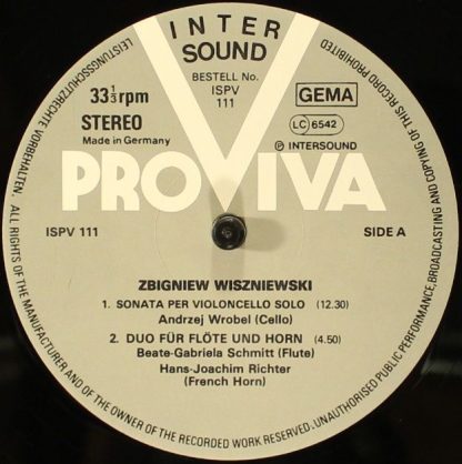 Pro Viva ISPV 111 - Sonata / Duo / Pezzo Concertante - Image 3