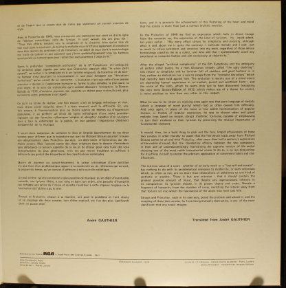 Erato STU 70854 - Deux Sonates Pour Violoncelle & Piano - Image 4