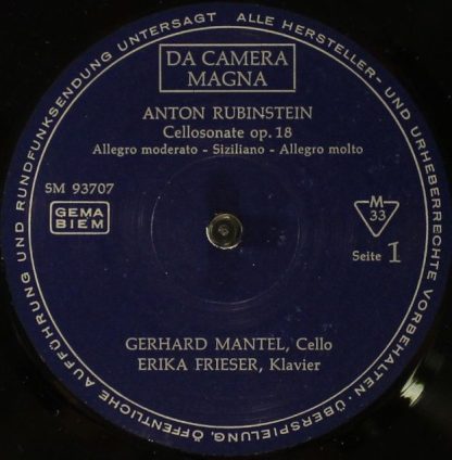 Da Camera Magna SM 93707 - Cellosonaten - Image 4