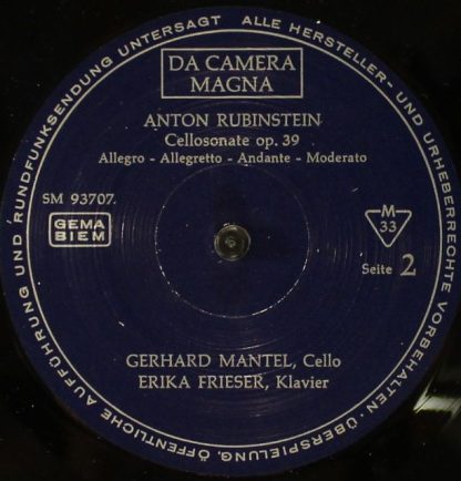 Da Camera Magna SM 93707 - Cellosonaten - Image 3