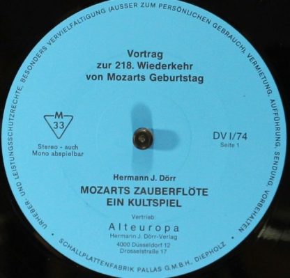 Not On Label DV I/74 - Mozarts Zauberflöte - Ein Kultspiel - Image 5