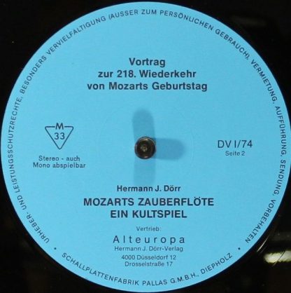 Not On Label DV I/74 - Mozarts Zauberflöte - Ein Kultspiel - Image 6