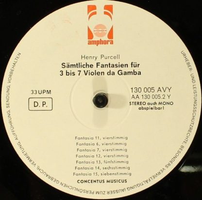 Amphora AVRS 130.005 St - Sämtliche Fantasien für 3 bis 7 Violen - Image 4