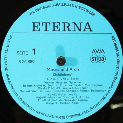 Eterna 8 26 889-890 - Moses Und Aron - Image 8