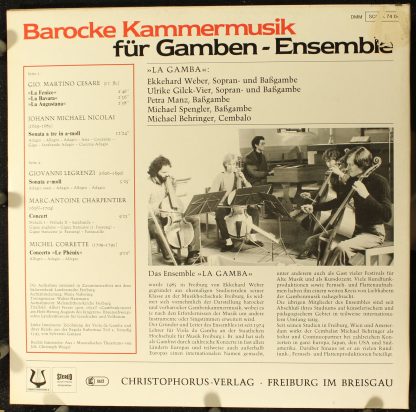 Christophorus SCGLX 74046 - Barocke Kammermusik Für Gamben - Ens - Image 2