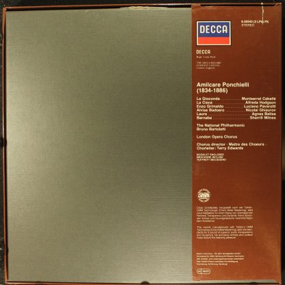 DECCA 6.35542 - La Gioconda - Image 2