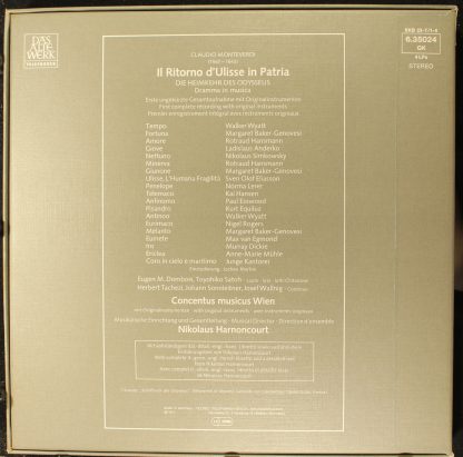 Telefunken SKB 23-T/1-4 - Il Ritorno D'Ulisse In Patria (Dramma - Image 2