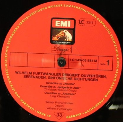 His Master's Voice 1C 149- 03584 - Ouverturen Serenaden Sinfonis - Image 8