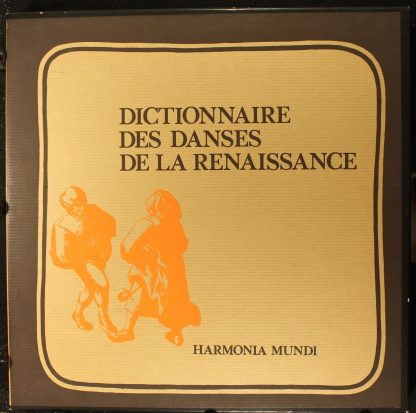 Harmonia Mundi HM 3446 - Dictionnaire Des Danses De La Renaissan