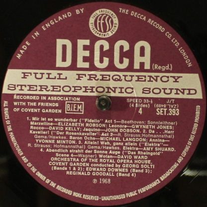 DECCA SET 392-3 - Covent Garden Opera, Anniversary Album - Image 8
