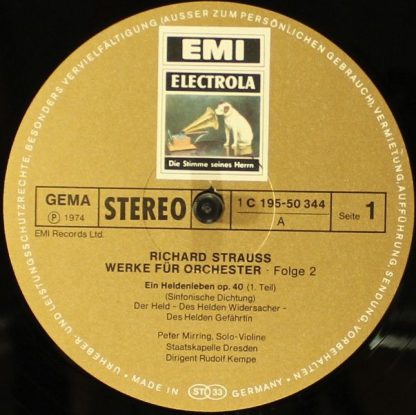 EMI Electrola C 195-50 344/46 - Werke Für Orchester Folge 2 - Image 7