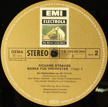 EMI Electrola C 195-50 344/46 - Werke Für Orchester Folge 2 - Image 8