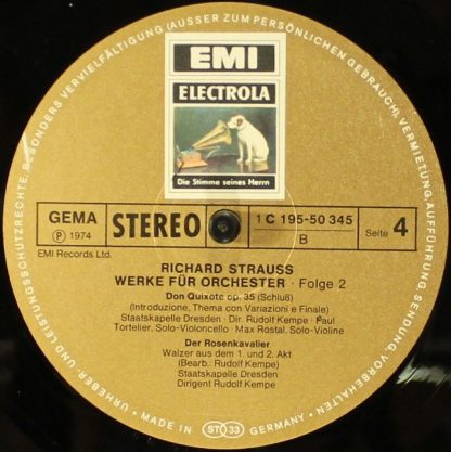 EMI Electrola C 195-50 344/46 - Werke Für Orchester Folge 2 - Image 4