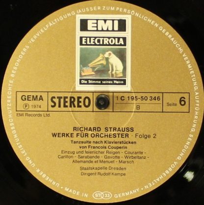 EMI Electrola C 195-50 344/46 - Werke Für Orchester Folge 2 - Image 5