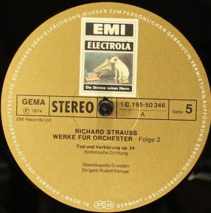 EMI Electrola C 195-50 344/46 - Werke Für Orchester Folge 2 - Image 6