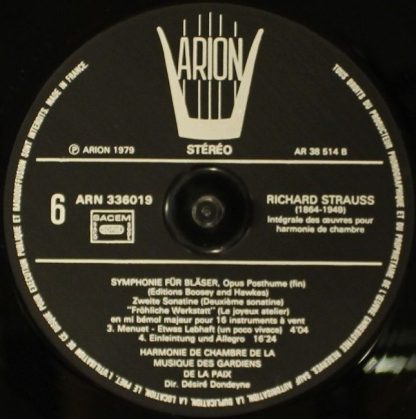 ARION ARN 336019 - Intégrale Des Oevres Pour Harmonie De Chambre - Image 10