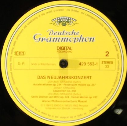 Deutsche Grammophon 429562-1 - Das Neujahrskonzert - Image 5