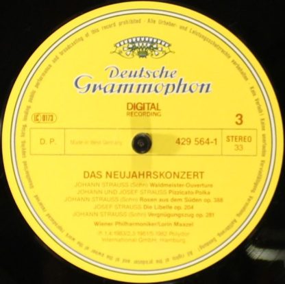 Deutsche Grammophon 429562-1 - Das Neujahrskonzert - Image 6