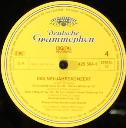 Deutsche Grammophon 429562-1 - Das Neujahrskonzert - Image 7