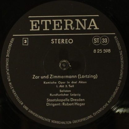 Eterna 8 25 597 - 599 - Zar Und Zimmermann - Image 10